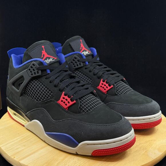 Jordan Air Jordan 4 Retro Rare Air White/ Black/Fire Red FV5029-003 Size 12.5 main image 4